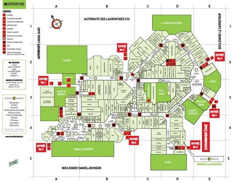 carrefour laval plan